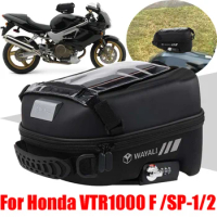 For HONDA VTR1000F Firestorm VTR1000 SP-1 SP-2 VTR1000 F VTR 1000 F 1000F Accessories Tank Bag Storage Bag Luggage Tanklock Bags