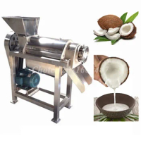 Coconut Milk Screw Press/Juice Extract Machine Spiral Fruit Juice Squeezing Machine Coconut Milk Machine Coconut Extracting Mach