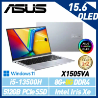 13代新機【記憶體升級】ASUS 華碩 Vivobook X1505VA-0251S13500H 15吋 效能筆電