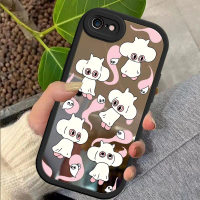 Vỏ cho iphone 7 7 8 Plus / 8 + / 7 + Ghost Starfy, vỏ gương, họa tiết bề mặt, mềm, mỏng, Ốp Điện Tho