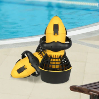 Electric Underwater Scooter 500W Water Propeller Submersible Sea Scooter Two Speed Diving Equipment For Marine Pool