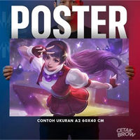 Poster Mobile Legends Fanny Gusion Hiasan Dinding Kamar Keren Dekorasi Dinding Kado Unik Gambar No.4