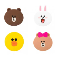 [GH] COASTER LINE - Sally Cony coaster tatakan gelas piring bentuk line Goms Home Miniso KKV