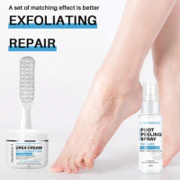 40% Foot Urea Cream Foot Peeling Spray Scrub Exfoliating Cream Heel Cracked Repair Cream Removal Dead Skin Hand Feet Care