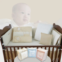 【C.D.BABY】嬰兒寢具四季被組小玩偶 雙床包 大棉被 M(嬰兒寢具 嬰兒棉被 嬰兒床護圍 床罩床包 嬰兒枕)