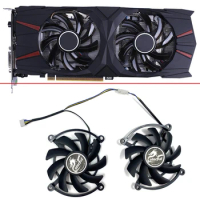 NEW 2PCS Cooling Fan iGame GTX 1060 1070 Cooler Fan For Colorful iGame GeForce GTX1060 GTX1070 iGame U Video card Fan 85MM 4PIN