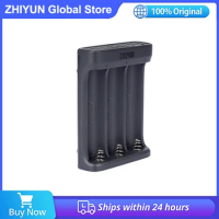 Zhiyun 18650 Battery Charger 3-Slot Black for Crane 2 Handheld Gimbal Stabilizer