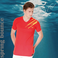 SANTO win-fit 微氣候運動衫-經典款-紅色