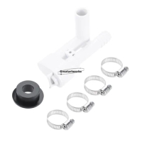 RV Toilet Vacuum Breaker Hose Clamp Washer Kit 385316906 for Dometic Sealand VacuF Lush Traveler Toilets Prevent Leakage Durable