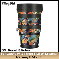 For LaoWa FF S 15mm F4.5 W-Dreamer Lens Sticker Protective Skin Decal Vinyl Wrap Film Anti-Scratch Protector Coat FF S15 F4.5