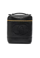 Chanel 二手香奈兒 CC 魚子醬化妝包
