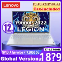 Lenovo Legion Y9000P 2022 Gaming Laptop 12th Intel i7-12700H GeForce RTX3060 6G 165Hz 16inch Mi Notebook White Wifi6 E Win10/11