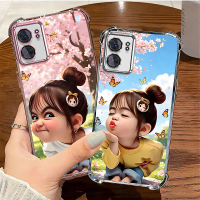 Case For[OPPO A57 4G]phone case TPU Anti-drop Anti-slip Summer girl Anti-fingerprint Best Seller