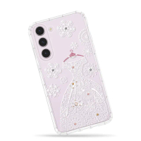 【Meteor】SAMSUNG Galaxy S23+ 奧地利彩鑽空壓防摔手機殼(禮服)