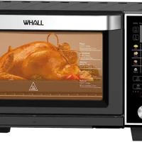 WHALL Toaster Oven Air Fryer, Max XL Large 30-Quart Smart Oven,11-in-1 Toaster Oven Countertop with Steam Function