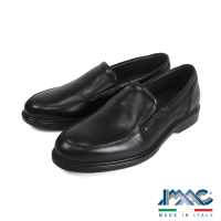 IMAC 輕底材質素面裙飾樂福鞋 黑色(150100-BL)