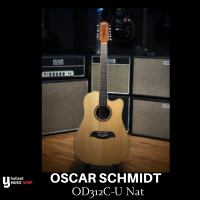 Oscarschmidt OD312C Natural DREADNOUGHT ACOUSTIC 12 String Guitar
