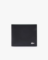 กระเป๋าสตางค์ลาคอสท์ ป้องกัน RFID สีดำ