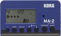【日本代購】KORG 電子節拍器 藍黑色 MA-2 BLBK