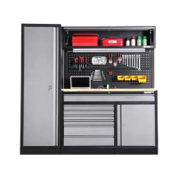 Workshop Garage Modular Combined Tool Cabinet Tool Chest Work Bench Work Station Carton Packaging