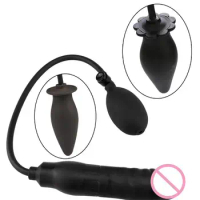 Nflatable Silicone Posterior Anal Plug Expansion Anal Reamer