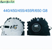 Laptop CPU Fan พัดลมระบายความร้อน CPU 450 สำหรับ HP Probook 440 455 650 G8, 455R G8 M26012-001 พัดลม