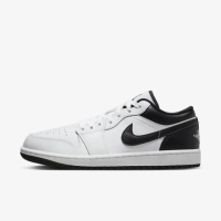 【NIKE 耐吉】Air Jordan 1 Low 男 休閒鞋 運動 喬丹 AJ1 低筒 陰陽 白黑(553558-132)