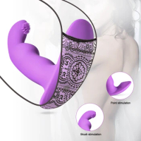 Silicone Vibrating Panties Sex Toy For Woman G Spot Dildo Vibrator Massage Female Masturbation Stimulator Sex Toys For Woman