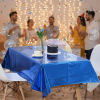 [HOT NYRD KHG 121 ] 5PCS Multi-functional Waterproof Disposable Tablecloth Colorful Decorative Plast