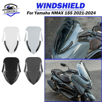 山葉 Ljbkoall 擋風玻璃擋風板風鏡適用於雅馬哈 NMAX155 NMAX125 2021-2024