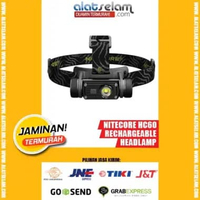 Nitecore HC60 USB Rechargeable Headlamp 1000 Lumens - Senter Kepala - Senter outdoor - Senter Hiking