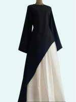 [kanalinea] Kandara Top Asimetris Blouse asimetris Atasan  wanita asimetris