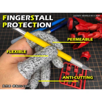Model Gundum Assembly Upgrade FINGERSTALL PROTECTION Anti-cutting Finger End Protective Sleeve Model Hobby Tools Accessory