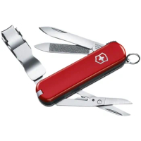 Original Swiss Army Knife 65mm grooming partner 0.6463 nail clipper multi-functional folding Swiss knife