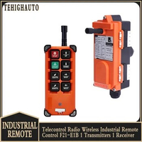 F21-E1B Telecontrol Radio Wireless Industrial Remote Control 36V/220V/380V 1 Transmitters 1 Receiver for Hoist Crane Lift