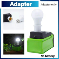 Sockets Eor e27 Bulbs Camping lantern Camping Supplies For Greenworks 40v battery(Not Including Battery)