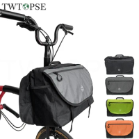 TWTOPSE Bicycle Classic Messenger S Bag For Brompton Folding Bike 15L Fit 14 Inch Laptop With Rain Cover 3SIXTY PIKES Accessory