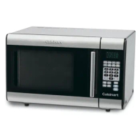 2024 New Cuisinart 1-Cubic-Foot Stainless Steel Microwave Oven, Brushed Chrome