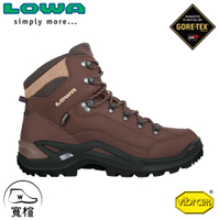 【LOWA 德國 男 Renegade GTX Mid 中筒多功能健行鞋《咖啡棕》寬楦】LW310968/登山鞋/中筒靴/徒步鞋