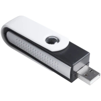 USB ionic Oxygen Bar Freshener Air Purifier ionizer For Laptop Black+White