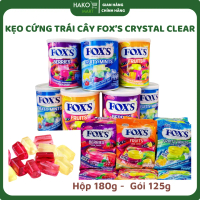 Kẹo Cứng Trái Cây Fox's Crystal Clear Mỹ