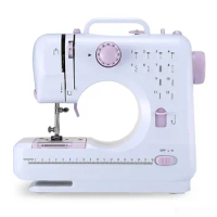 110V-240V Household Sewing Machine Small Mini Electric Belt Lockset Multifunctional Sewing Machine