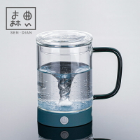 咖啡杯玻璃自動攪拌杯充電款ins風沖泡濃縮冰拿鐵杯輕奢日式杯子
