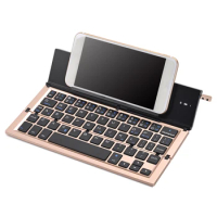 Mini Foldable BT Keyboard Portable Mini Keyboard for iPad Smartphones Windows Tablets Laptops for office Home