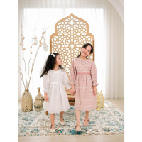 NemaNimu - VINIA Dress Anak Perempuan | Dress Lebaran Anak | Baju Anak Perempuan
