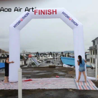 Atypicle Tower Archway Inflatable Finish Line Arch Customized Logo Outdoor Sports Start Gate by Proffetional Supplier