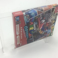 Transparent Box Protector For Nintendo Switch/NS/Super Mario Odyssey Collect Boxes TEP Storage Game Shell Clear Display Case