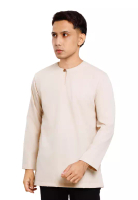 Byford Byford Kurta Slim Fit Baju Raya Melayu 2025 | Black Navy Beige Dark Green Grey | - 3925002A-8