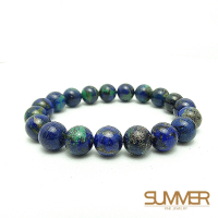 【SUMMER 寶石】藍銅礦手珠(A164)