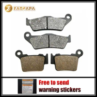 Motorcycle Accessories F + R Brake Pads Set Fit For KTM 505 SX-F SX-F505 2007 2008 2009